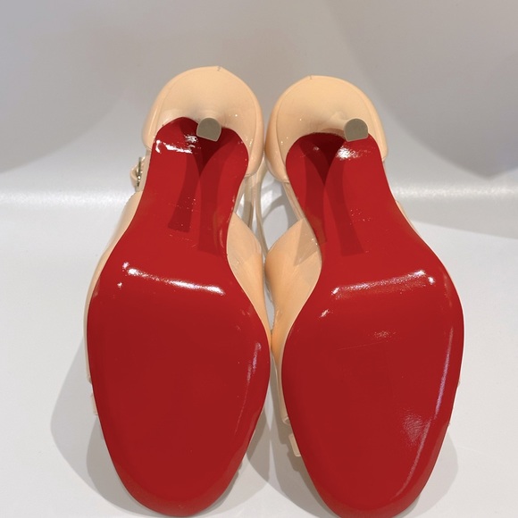 New authentic Christian Louboutin Makefissima Nude/Pink Patent leather Heel - Picture 12 of 13